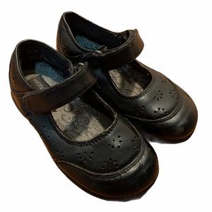 Wonderkids sz 10 black Patent leather dress shoe